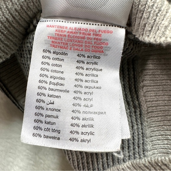 ⭐️ 5 for $25 TUC TUC Spain Kids Gray PLAY Sweater with Front Zipper Size 2 - Picture 6 of 6